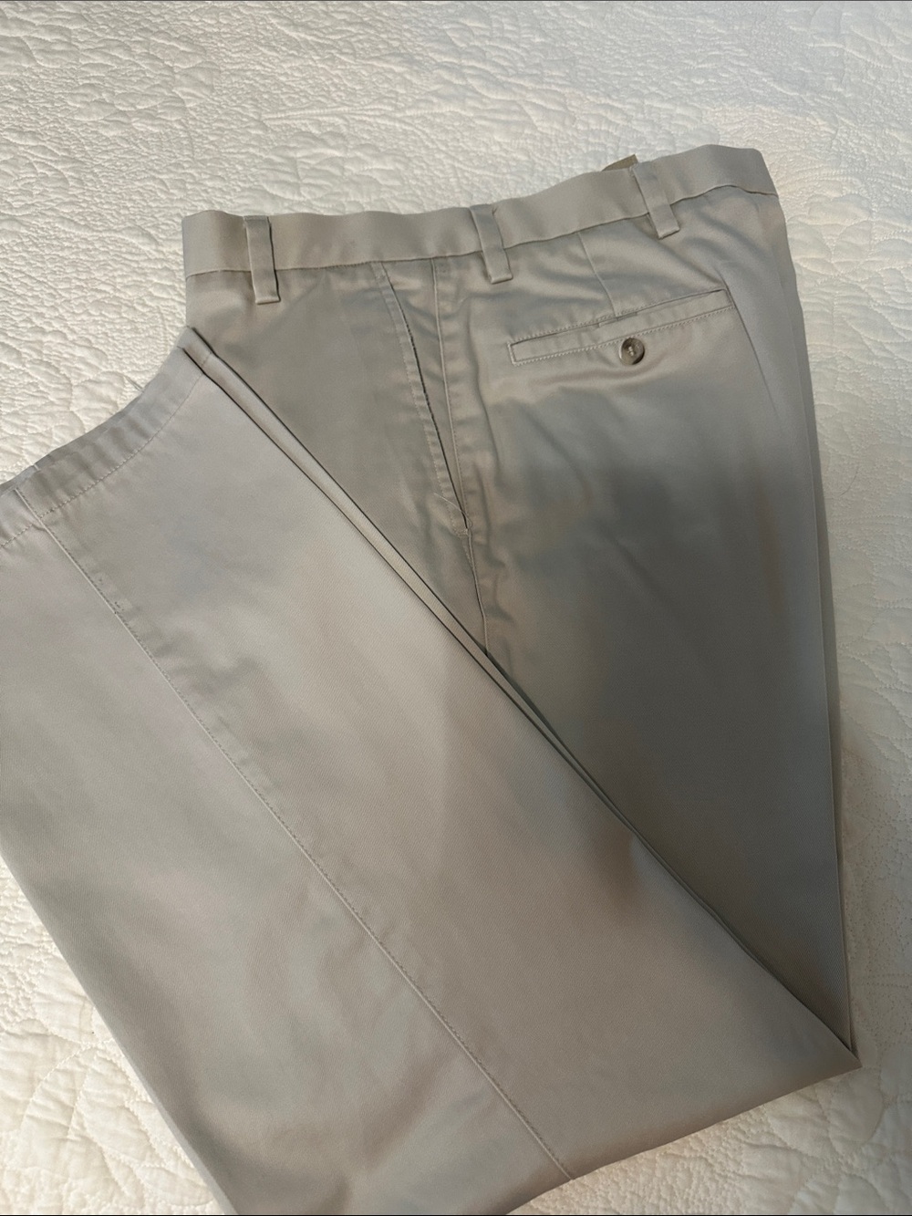 Men's Dockers Classic Dress Pants in Light Beige